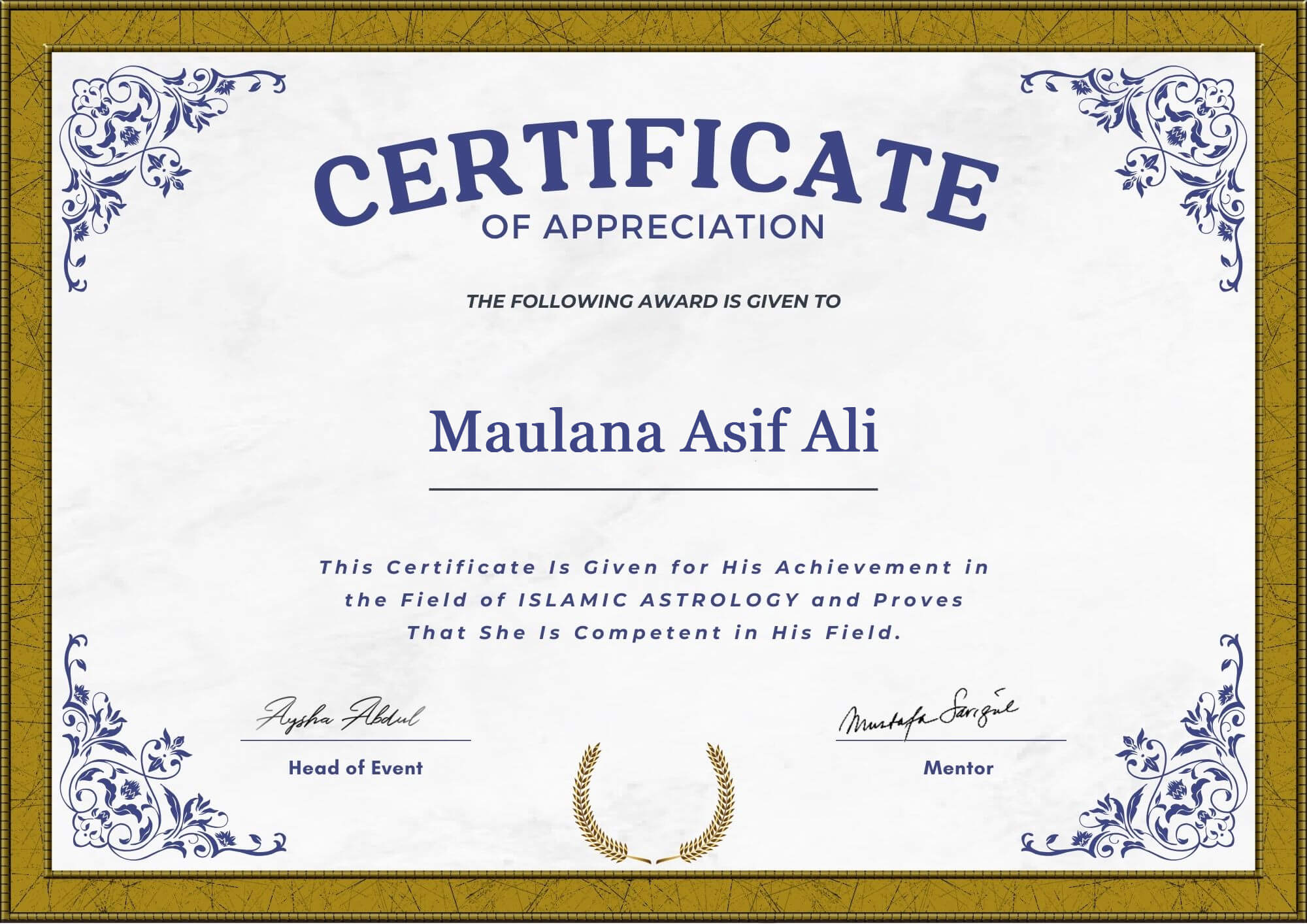 Astrologer Maulana Asif Ali  Ji +91-9814198284